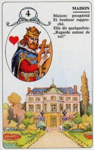 carte du "petit lenormand"